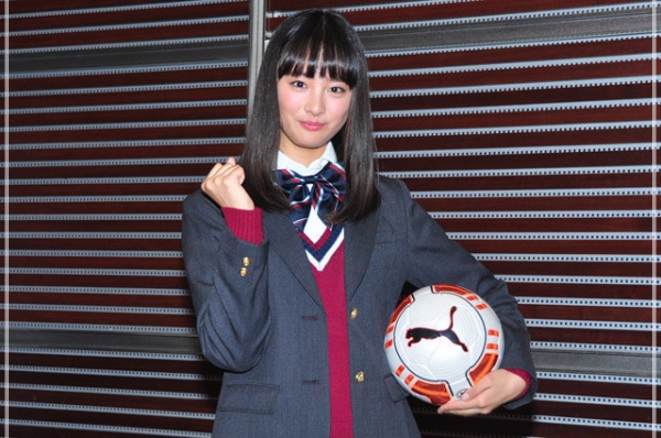 大友花恋　全国高校サッカー応援マネージャー
